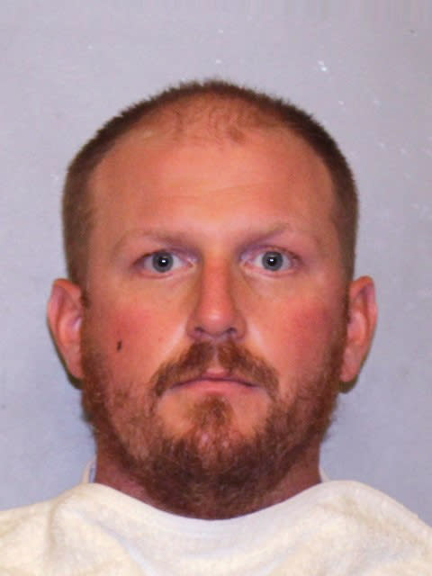 In a photo provided by the Jackson County Prosecutor, former Kansas City Chiefs assistant coach Britt Reid is shown. Reid has been charged with driving while intoxicated after a crash that critically injured a 5-year-old girl. Jackson County prosecutors announced the charges Monday, April 12, 2021, against Reid. Prosecutors allege Reid was driving about 84 mph and had a blood-alcohol level of .113 about a half-hour after the crash near Arrowhead Stadium on Feb. 4. (Jackson County Prosecutor via AP)