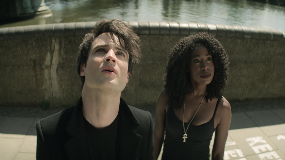 Tom Sturridge and Kirby Howell-Baptiste in “The Sandman.” - Credit: Courtesy of Netflix