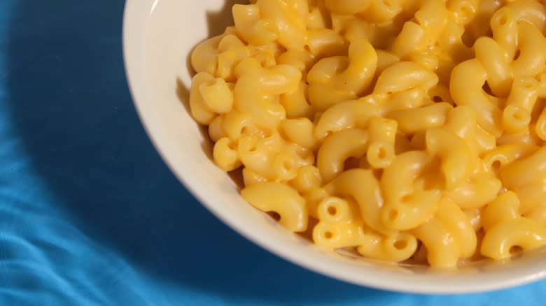 Bowl of mac and cheese