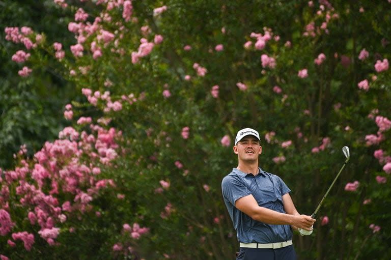 Van Holmgren es el líder del 117° VISA Open, en Olivos Golf Club; el torneo entrega el pase para el Open Británico