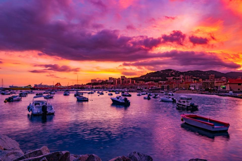 Sunset in Corsica (Getty/iStock)