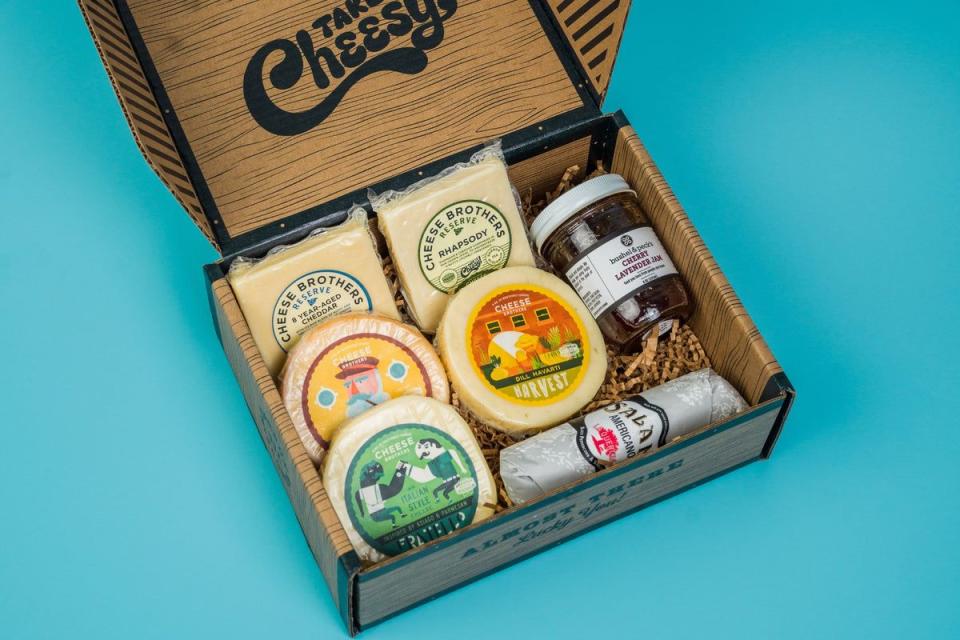 <p><a href="https://go.redirectingat.com?id=74968X1596630&url=https%3A%2F%2Fwww.cheesebros.com%2Fproducts%2Fcharcuterie-box&sref=https%3A%2F%2Fwww.delish.com%2Fholiday-recipes%2Fg37598718%2Fbest-meat-and-cheese-gift-baskets%2F" rel="nofollow noopener" target="_blank" data-ylk="slk:Shop Now;elm:context_link;itc:0;sec:content-canvas" class="link ">Shop Now</a></p><p>The Charcuterie Box</p><p>cheesebros.com</p><p>$69.95</p><span class="copyright">Cheese Brothers</span>