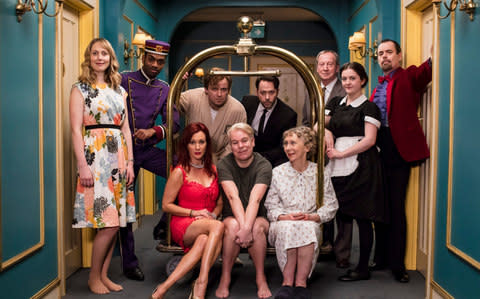 The cast of Inside No 9: Zanzibar - Credit: BBC