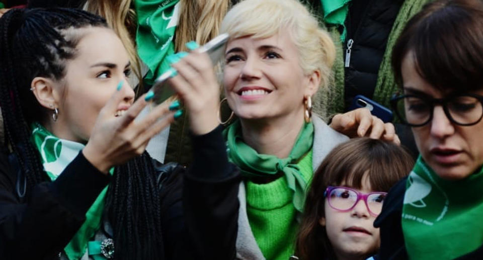 Griselda Siciliani aboga por la despenalización del aborto. Foto: instagram.com/griseldasiciliani