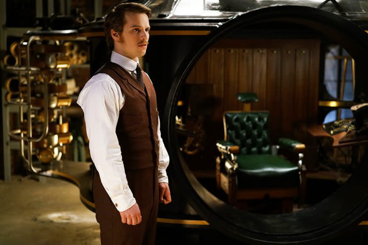 Freddie Stroma as H.G. Wells in ‘Time After Time’ (Credit: ABC)