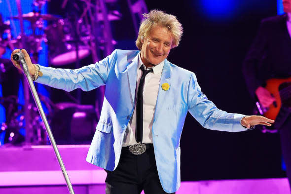 Santana & Rod Stewart In Concert - Kansas City, MO