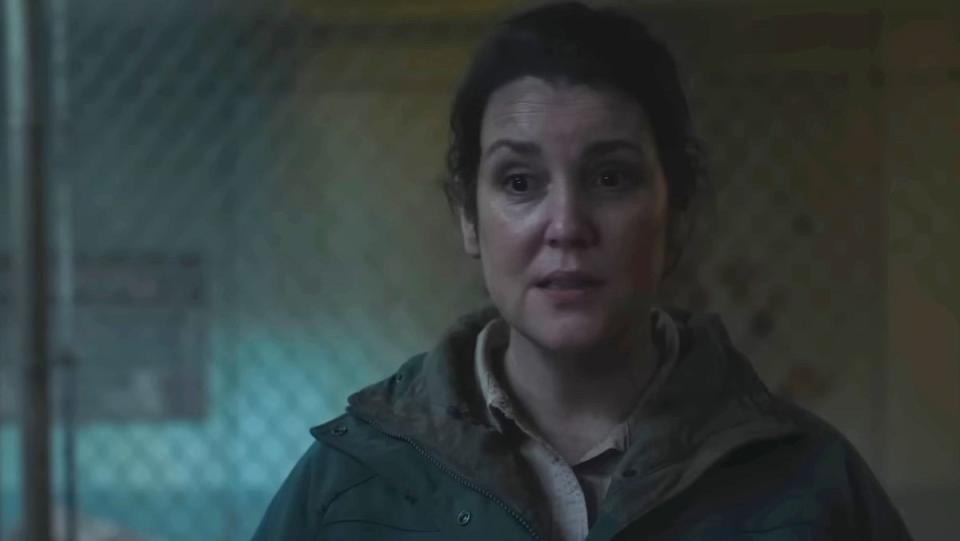 Melanie Lynskey's Kathleen talks to prisoners on The Last of Us