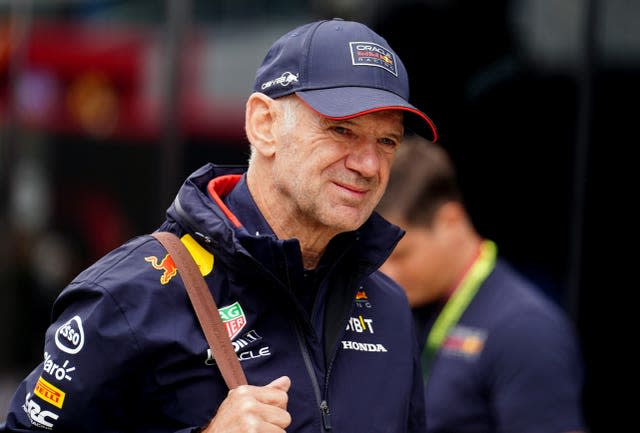 Adrian Newey announced he would leave Red Bull in May 