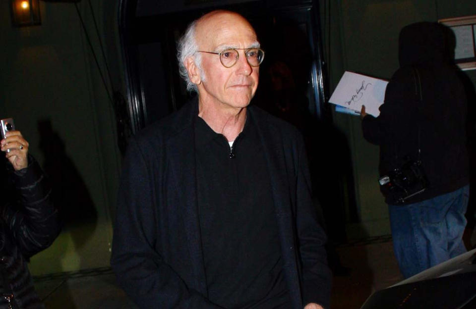 Larry David is working on Curb Your Enthusiasm season 12 credit:Bang Showbiz