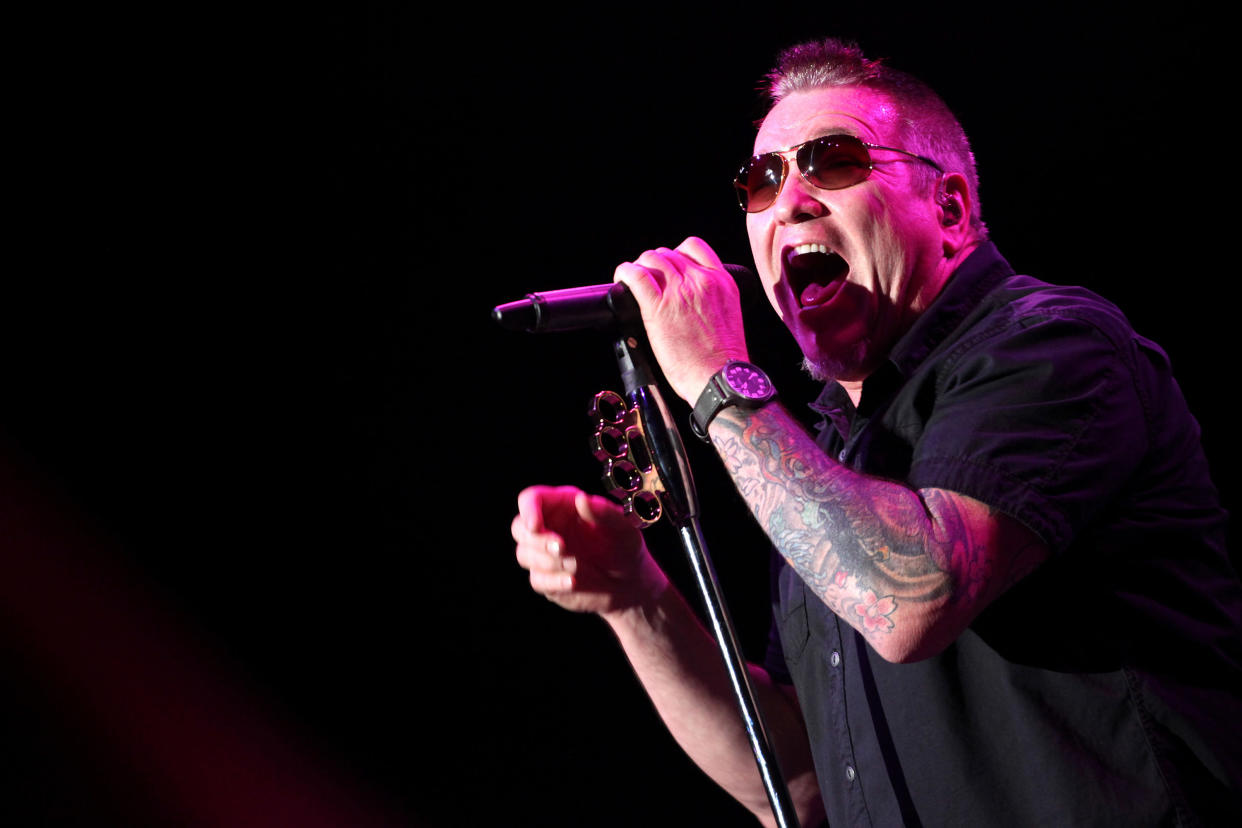 Steve Harwell of Smash Mouth performs in 2014. (Tommaso Boddi/WireImage)