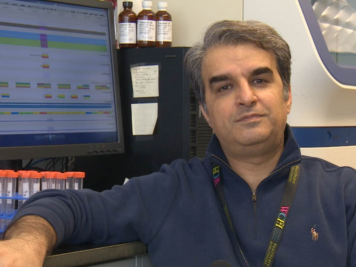 Dr. Mohammad Reza Akbari, a scientist at Women's College Hospital in Toronto, is the principal investigator on a study that discovered a new gene mutation that could be associated with breast cancer. He says the findings could someday have implications for the prevention and treatment of breast cancer in certain families. (CBC - image credit)