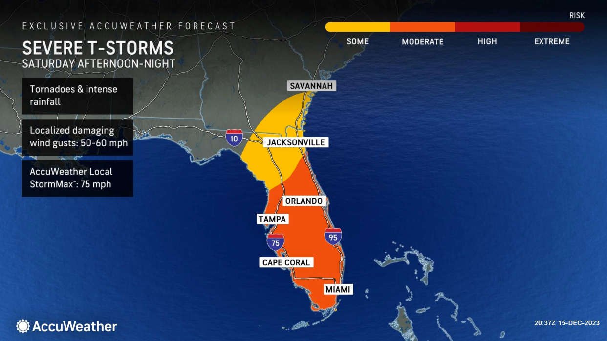 Much of Florida is under threat of a severe weather. And now Gov. Ron DeSantis has activated the Florida Guard to be ready to respond.