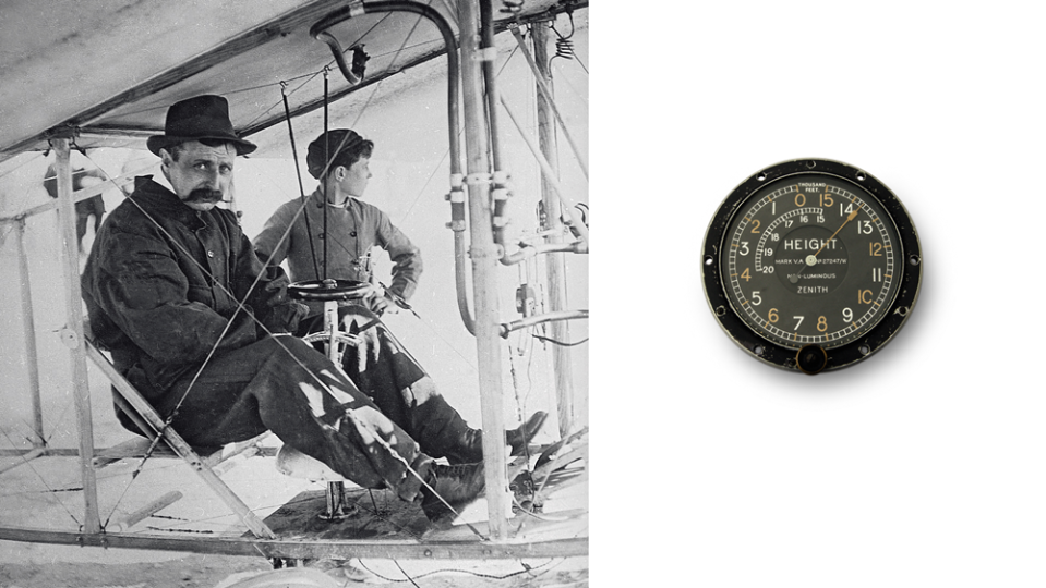 Louis Blériot; Zenith Dashboard Altimeter from 1910