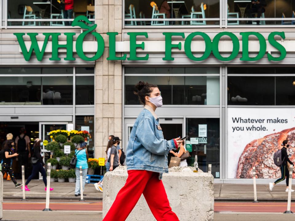 A Whole Foods in Union Square NYC