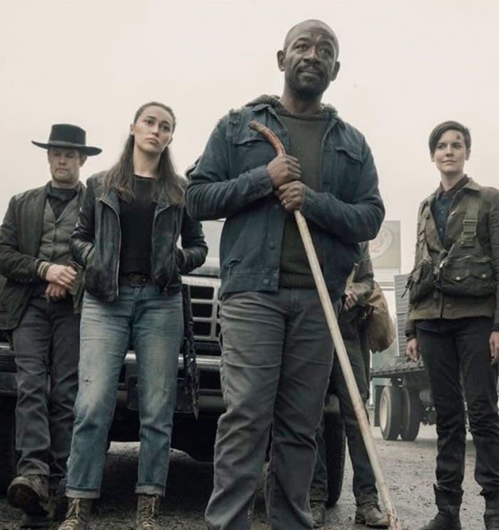 La spin off Fear The Walking Dead fue la primera en aparecer en 2015.