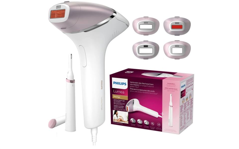 Philips Lumea Prestige IPL hair removal device 2021