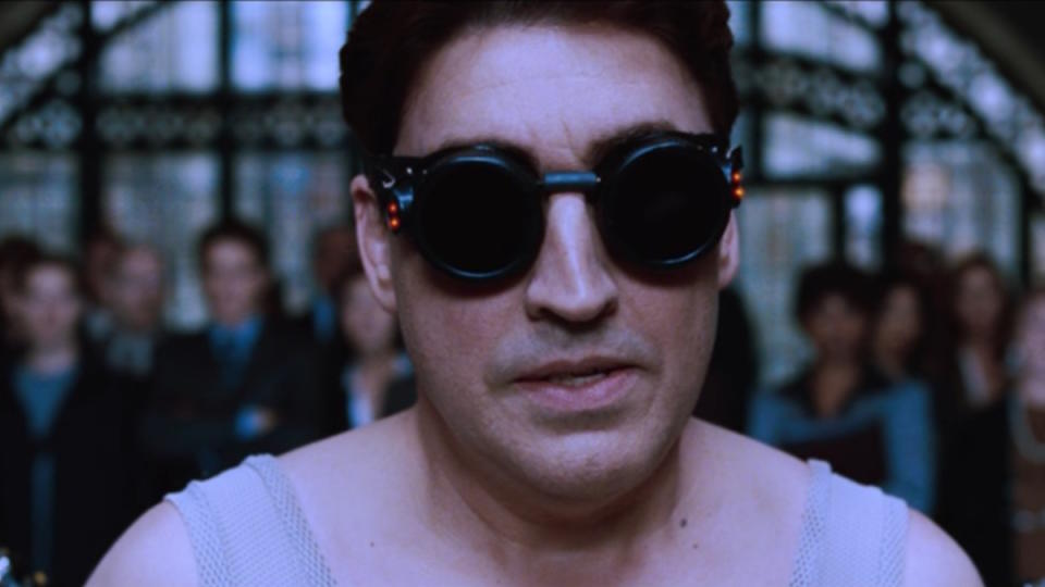 <p> It’s not easy to play a supervillain and still inspire feelings of sympathy and sorrow over a brilliant mind corrupted by hubris. That’s Alfred Molina, in his memorable role as Dr. Otto Octavius, aka “Doc Ock,” in Sam Raimi’s Spider-Man 2. In a movie already full of amazing performances – looking at you, J.K. Simmons – Alfred Molina stands tall as a charismatic machine in an unconventional shell. Under Raimi’s masterful direction, Doc Ock becomes more than a goofy cartoon bad guy, but a tragic portrayal of one man’s genius getting the better of him. </p>