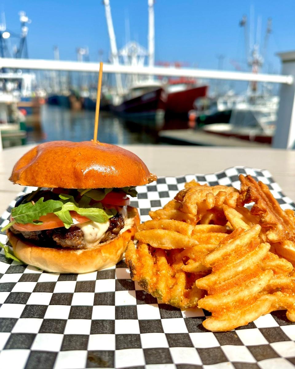 The Caprese Burger is this month's burger at Back Door Burgers & More.