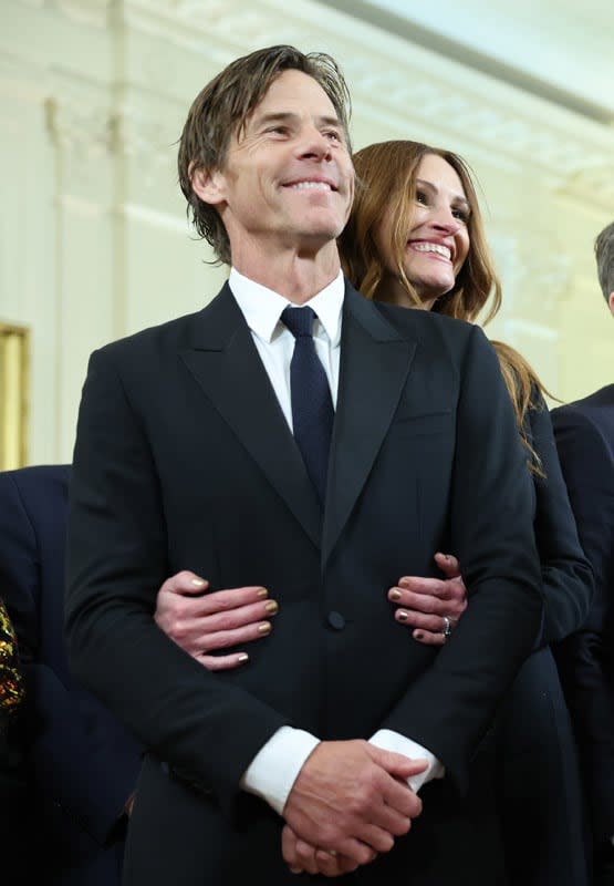 Julia Roberts junto a su marido, Danny Moder