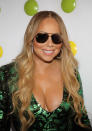 <p>Mariah Carey estuvo en el Sugar Factory American Brasserie de Miami junto a sus bellos hijos Moroccan y Monroe y allí dio mucho de qué hablar por cuenta de un minivestido verde que le quedaba tan ajustado que casi no le permitía respirar bien y que contaba con un profundo escote/ Getty Images </p>