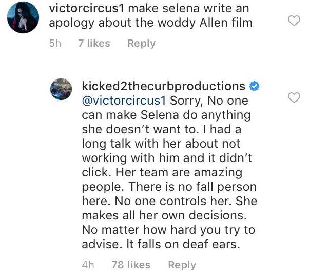 Selena Gomez’s mother Mandy Teefy commented on her daughter’s decision to work with Woody Allen (Instagram/Joshua Fox)