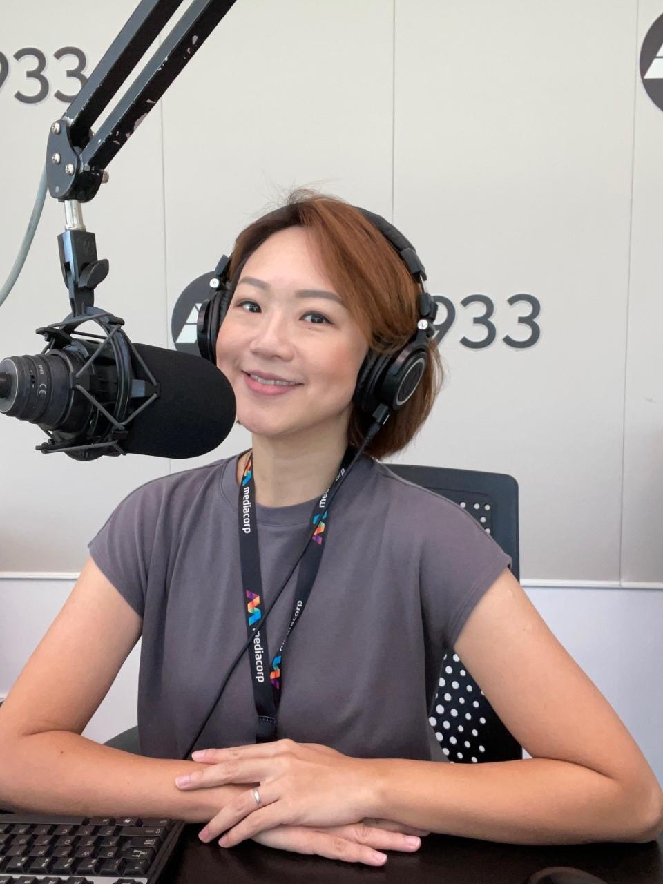 Lim Peifen has 20 years of radio hosting under her belt. PHOTO: Lim Peifen