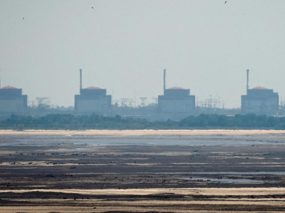 The Zaporizhia nuclear plant (REUTERS)