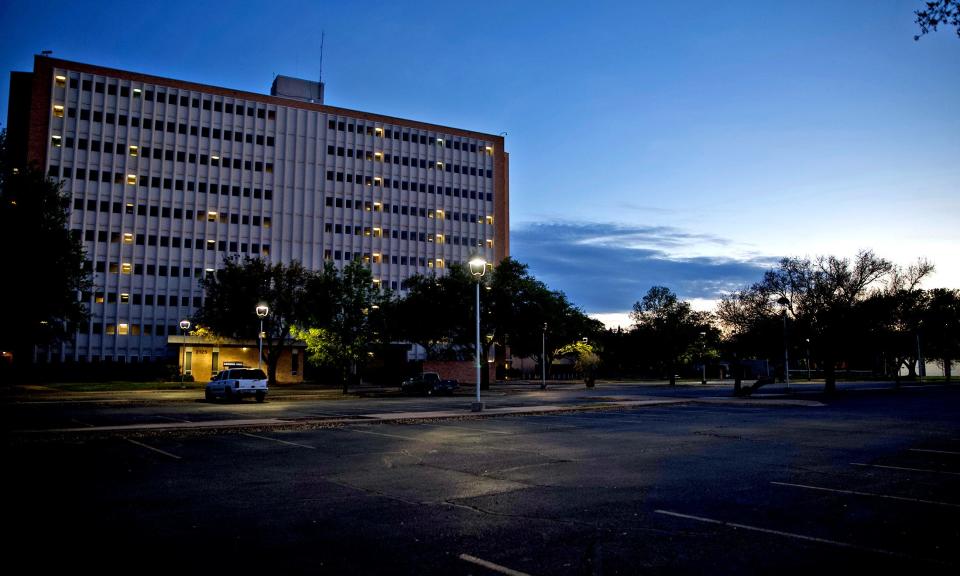 The demolition of the Concho Hall residence hall at Angelo State University is underway and is scheduled to be completed by this fall.