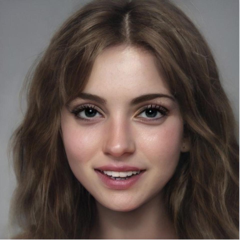 AI recreation of book character