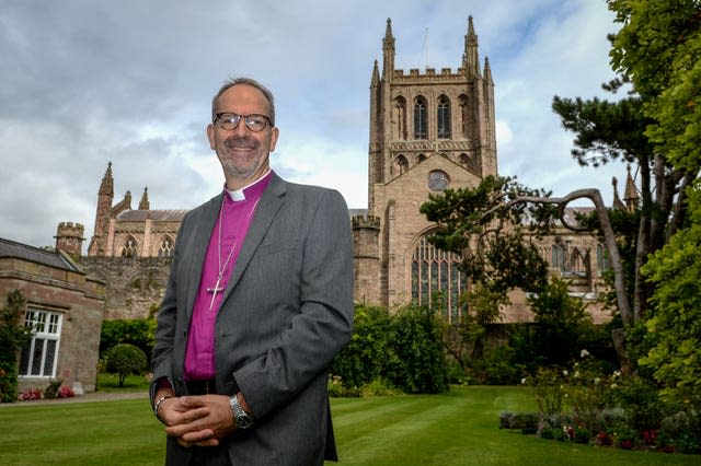 New bishop of Hereford