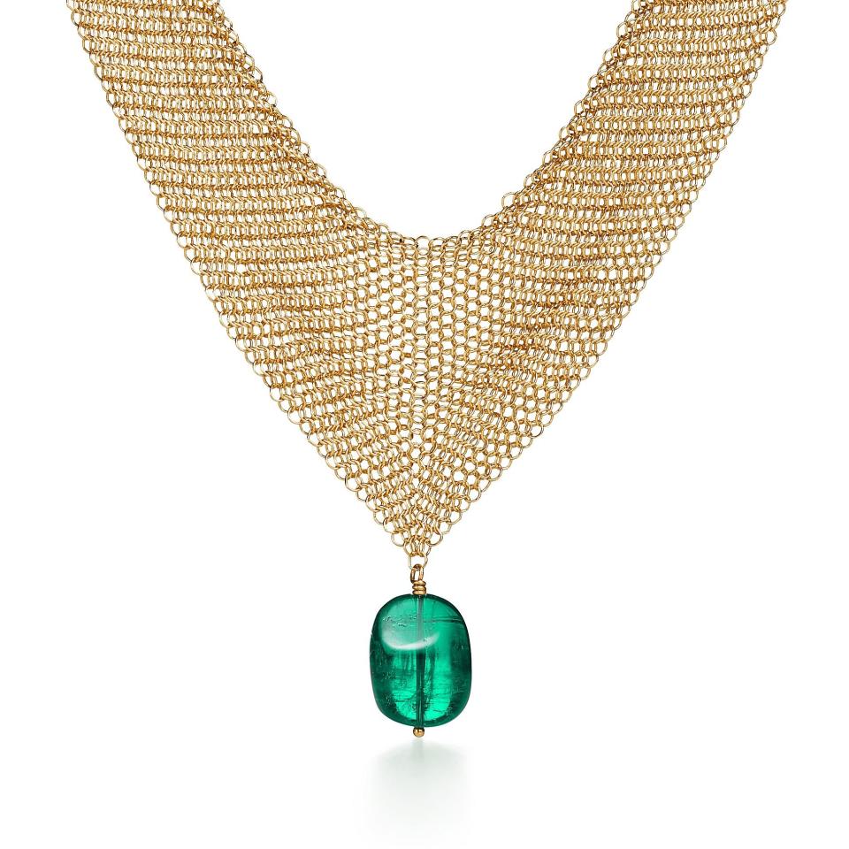 Elsa Peretti® Mesh bib necklace