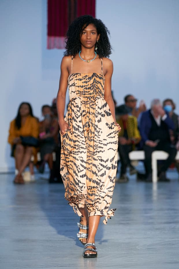 <p>Kenneth Ize Spring 2022. Photo: Imaxtree</p>