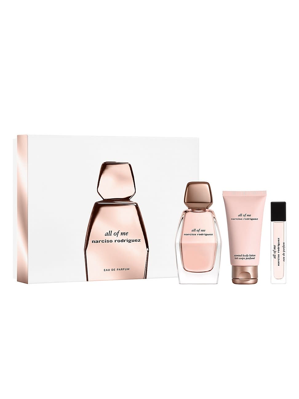 <p><a href="https://go.redirectingat.com?id=74968X1596630&url=https%3A%2F%2Fwww.saksfifthavenue.com%2Fproduct%2FNarciso-Rodriguez-All-Of-Me-Eau-de-Parfum-3-Piece-Gift-Set-0400019687730.html&sref=https%3A%2F%2Fwww.harpersbazaar.com%2Fbeauty%2Fhealth%2Fg40657613%2Fthe-best-perfume-gift-sets%2F" rel="nofollow noopener" target="_blank" data-ylk="slk:Shop Now;elm:context_link;itc:0;sec:content-canvas" class="link rapid-noclick-resp">Shop Now</a></p><p>Women's All Of Me Eau de Parfum 3-Piece Gift Set</p><p>saksfifthavenue.com</p><p>$145.00</p>