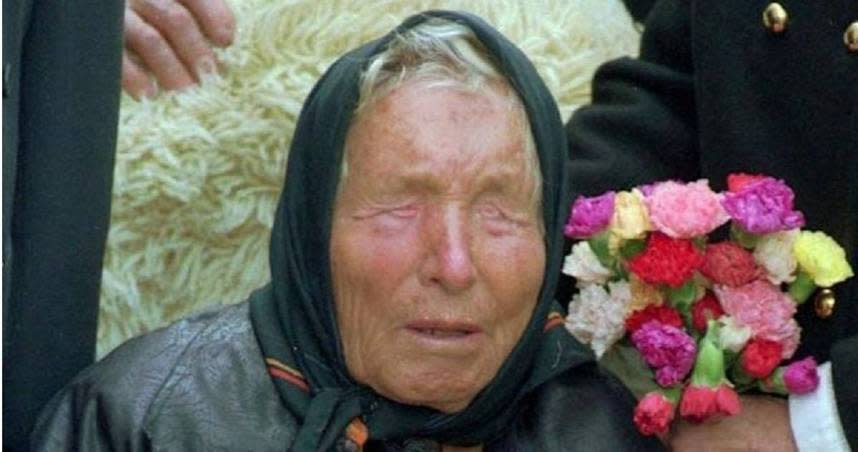 「盲眼龍婆」巴巴萬加（Baba Vanga）預言人類在2023年將遭遇恐怖的5大災難。（圖／翻攝自推特）