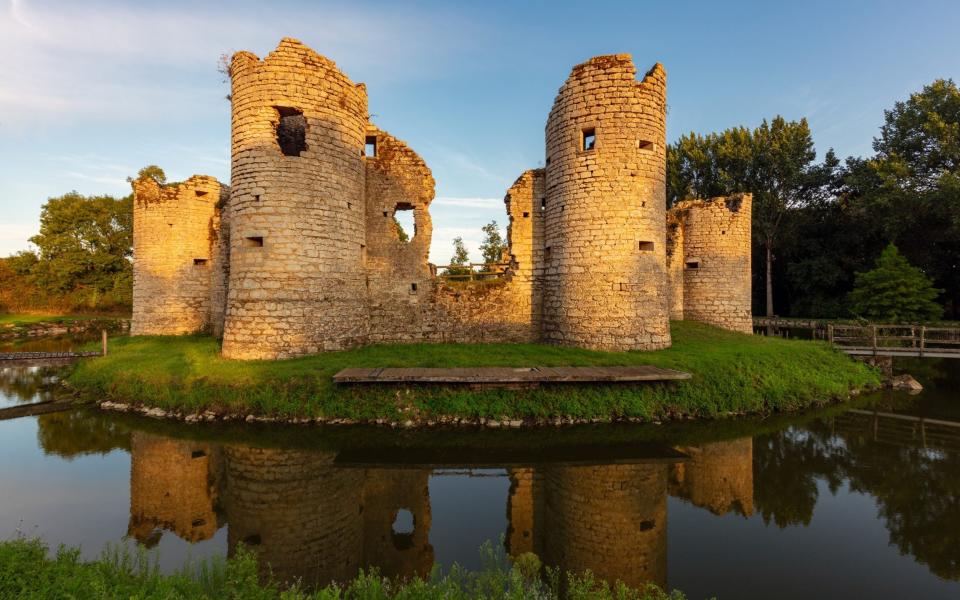 Crosses and monuments commemorating battles punctuate the landscape of the Vendée - John and Tina Reid