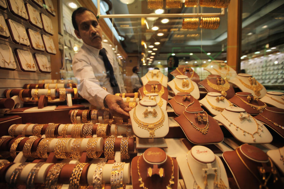 Contractor said Patna has the potential to become a city like Delhi or Dubai. "Patna has a lot of potential with regard to infrastructure development, especially with the positive leadership in the state," he said. (Pictured left: A man arranges gold in a shop window in the gold souk in Dubai, United Arab Emirates. Photo by Dan Kitwood/Getty Images)