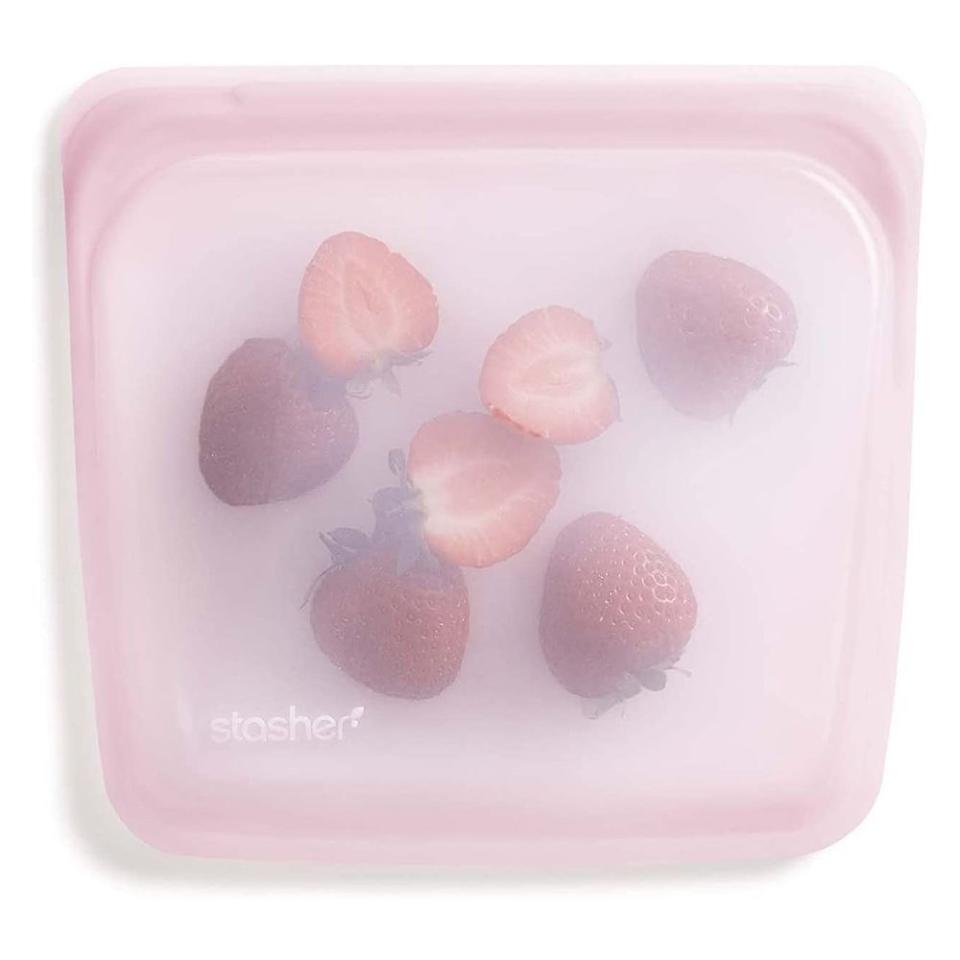 1) Stasher Reusable Silicone Storage Bags