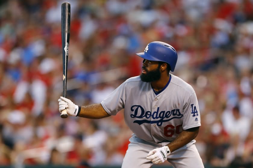 Los Angeles Dodgers' Andrew Toles