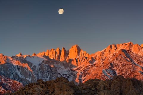 Sierra Nevada peaks - Credit: GETTY