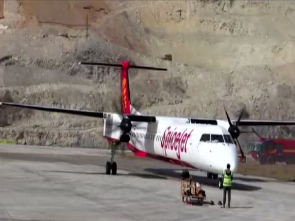 Airline operations resumed at Sikkim's only airport at Pakyong near Gangtok on Saturday. 