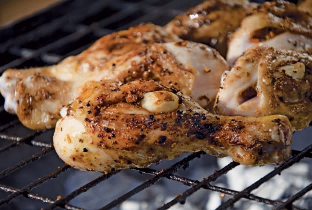 Garlic peri-peri chicken drumsticks