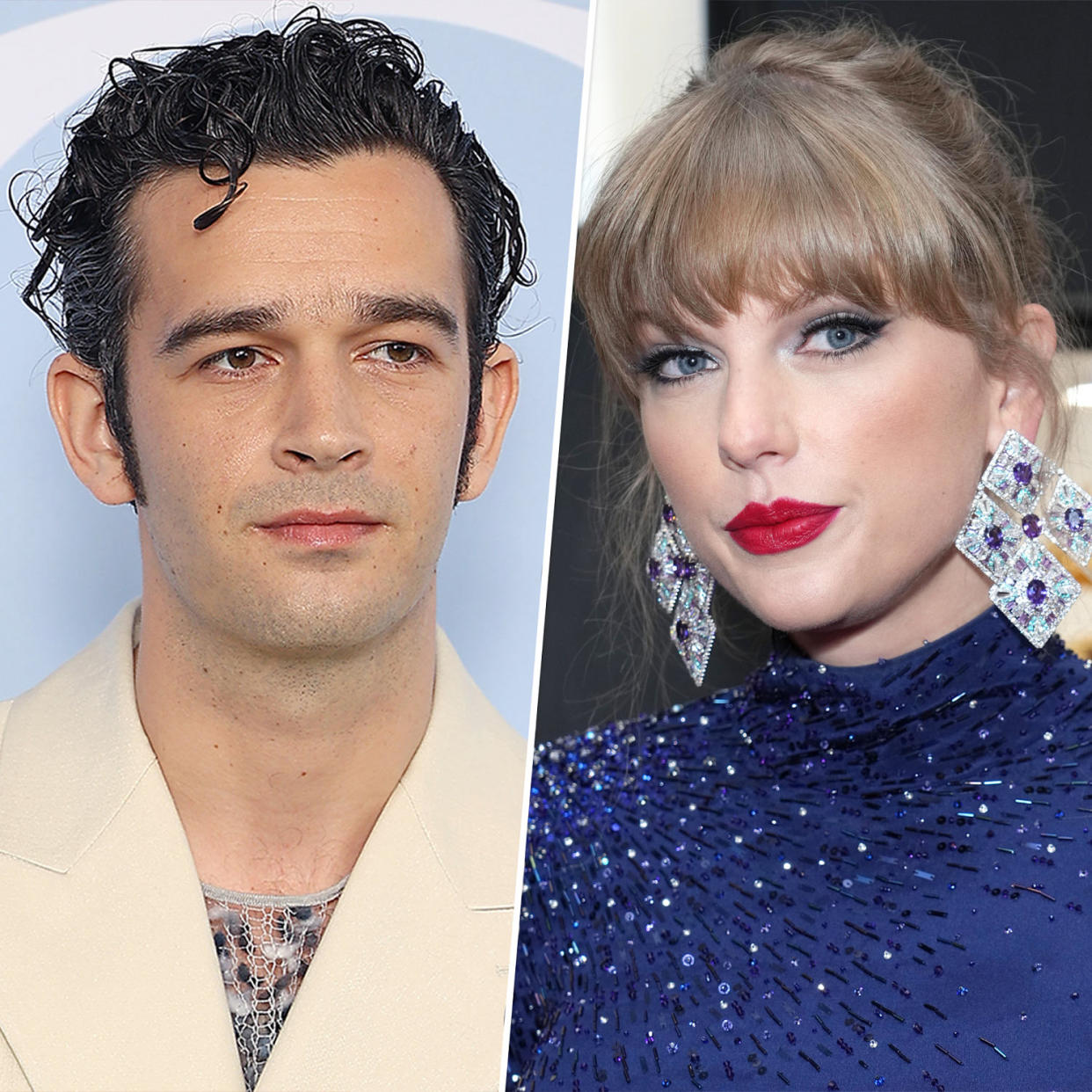 Taylor Swift, Matty Healy (Getty Imagesa)