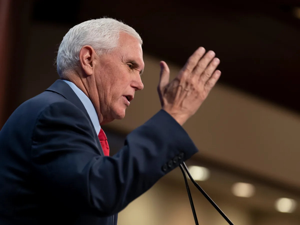 Pence says after the 2020 election, Trump replaced his 'capable' attorneys with ..