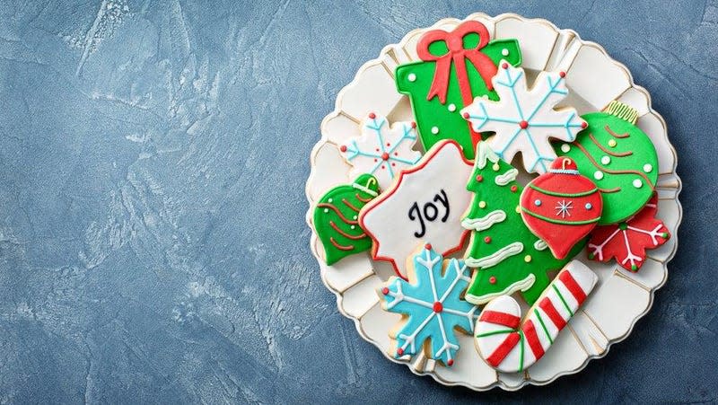 Royal Icing Christmas Cookies