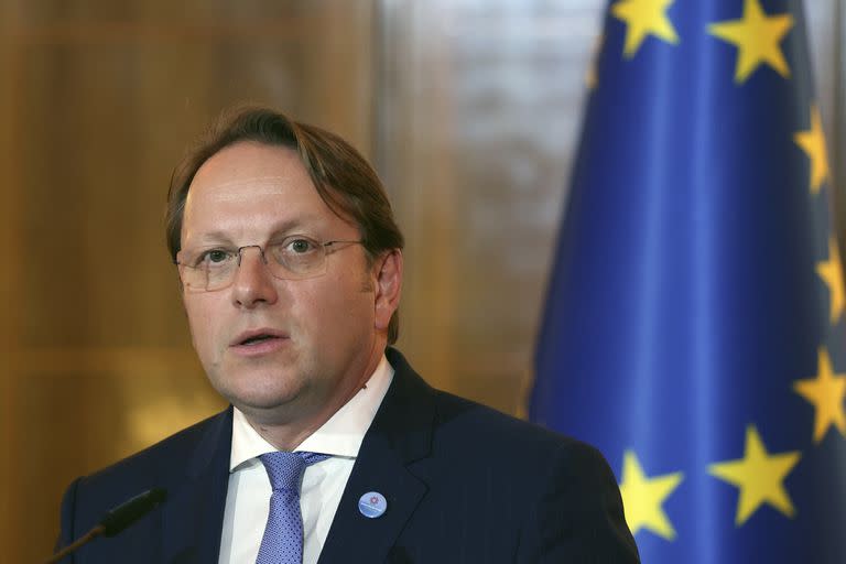 El comisionado de la UE Oliver Varhelyi 
