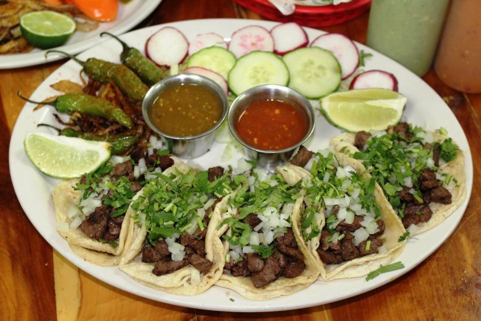 Tacos Calvillo from Abel's Mexican Restaurant in Warr Acres.