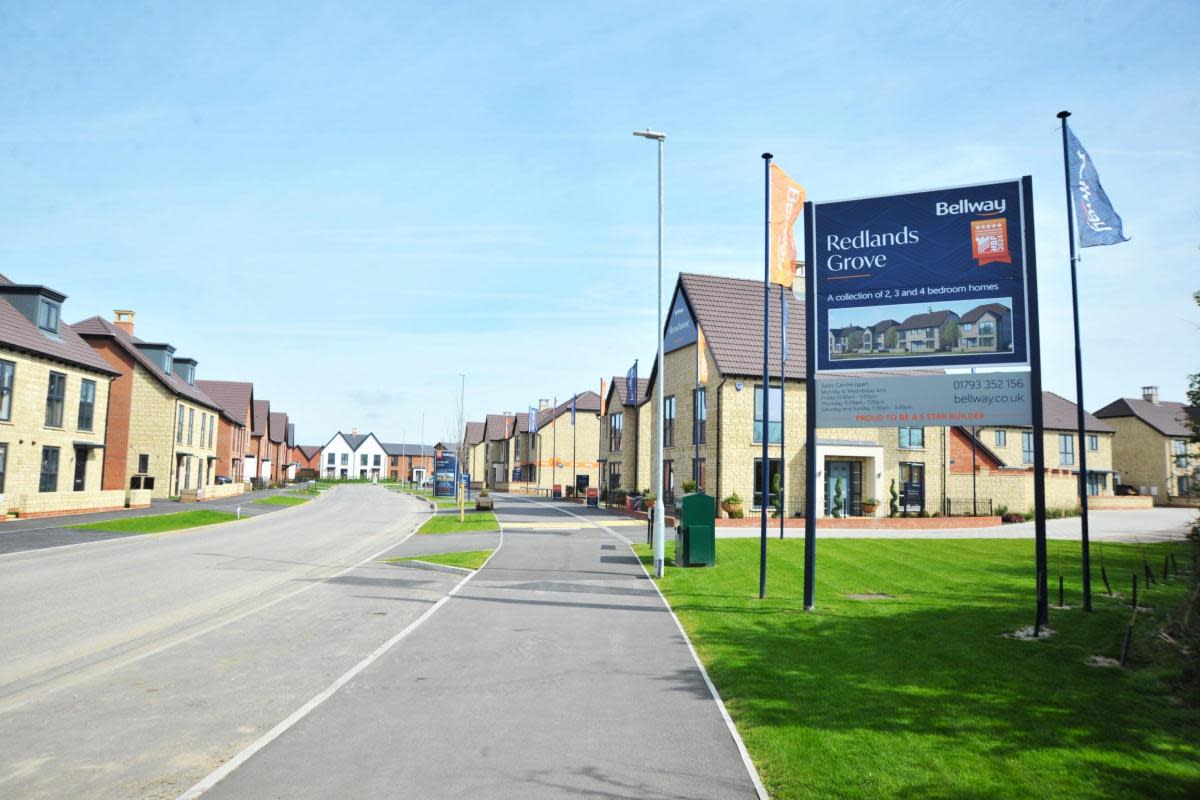The new Redlands Grove development near Wanborough, Swindon <i>(Image: Dave Cox)</i>