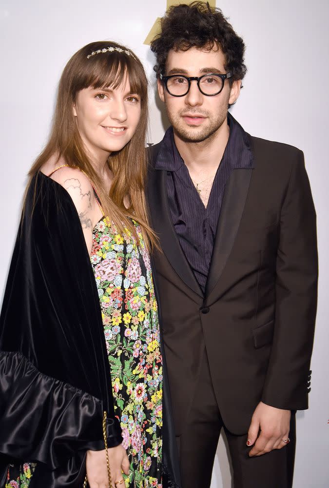 Lena Dunham y Jack Antonoff