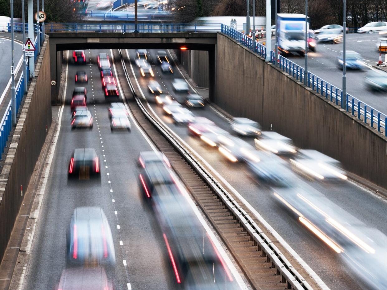 The city centre of Birmingham is often choked in traffic on its many urban roads: iStock