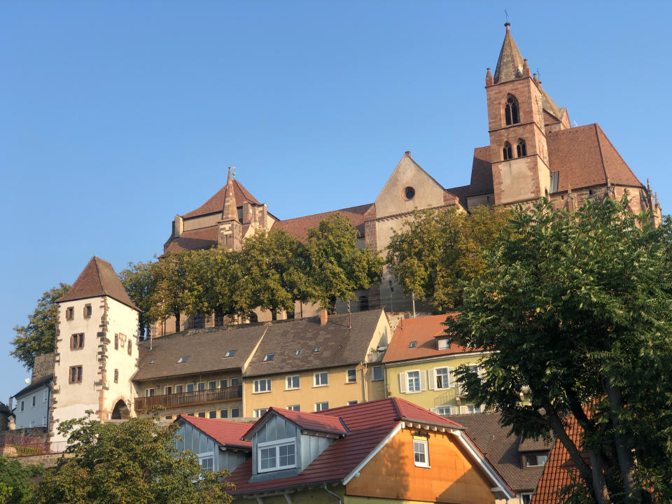 Breisach enjoys a lofty positionSimon Calder